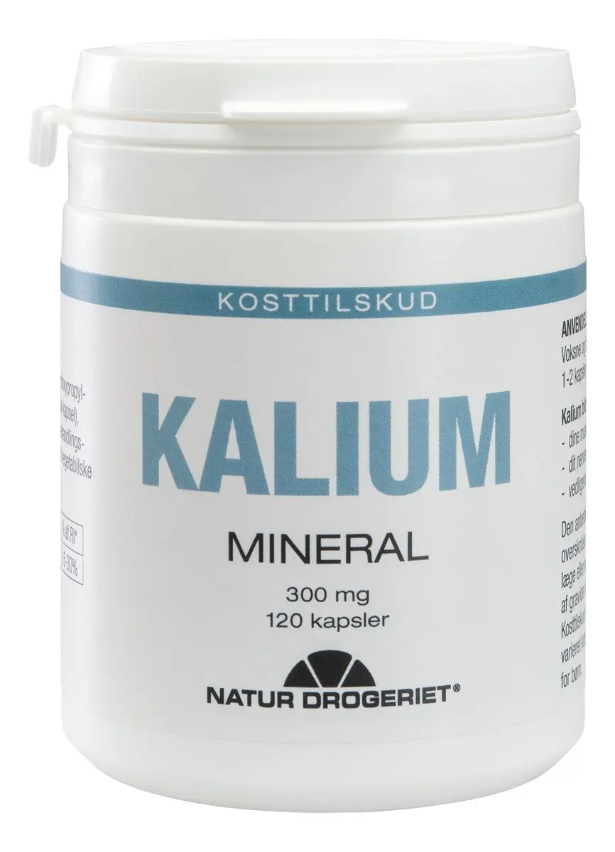 Natur-Drogeriet Kalium 300 mg - 120 kap