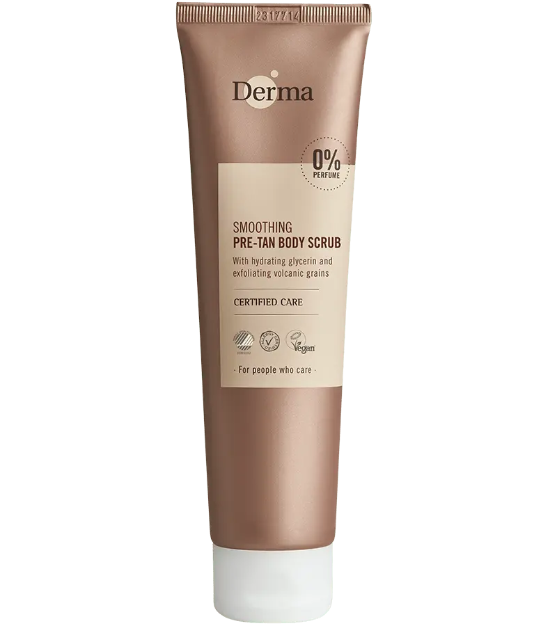 Derma Pre-Tan Body Scrub - 150 ml.