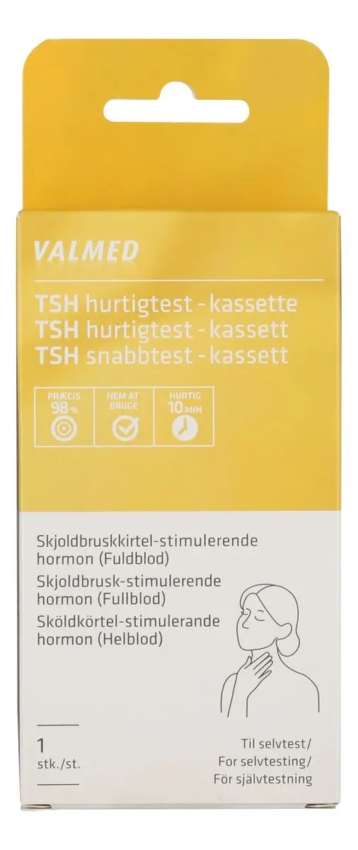 ValMed TSH Skjoldbruskkjertel Test - 1 stk.