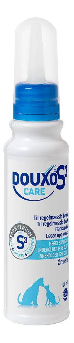 Douxo S3 Care Ørerens - 120 ml.