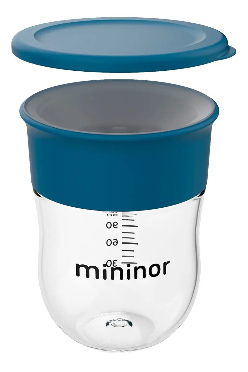 Mininor Drikkekopp Baby Blåhval - 220 ml.