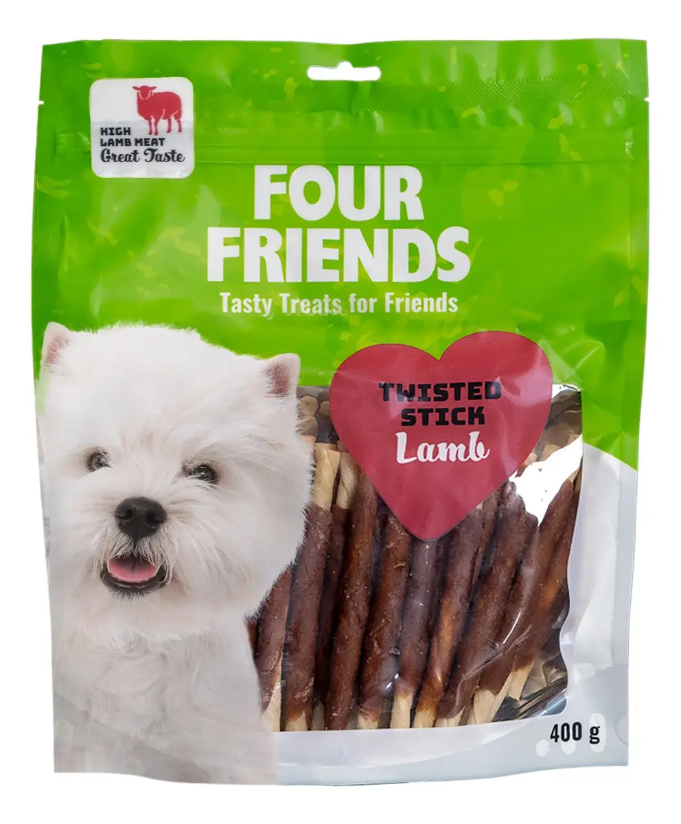 FourFriends Twisted Stick Lamb 12,5 cm - 40 stk.