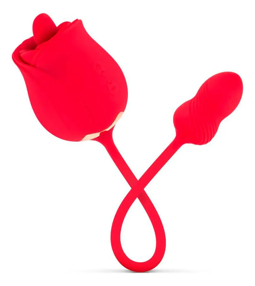 Teazers Rose Vibrator and Clitoris Stimulator - 1 stk.