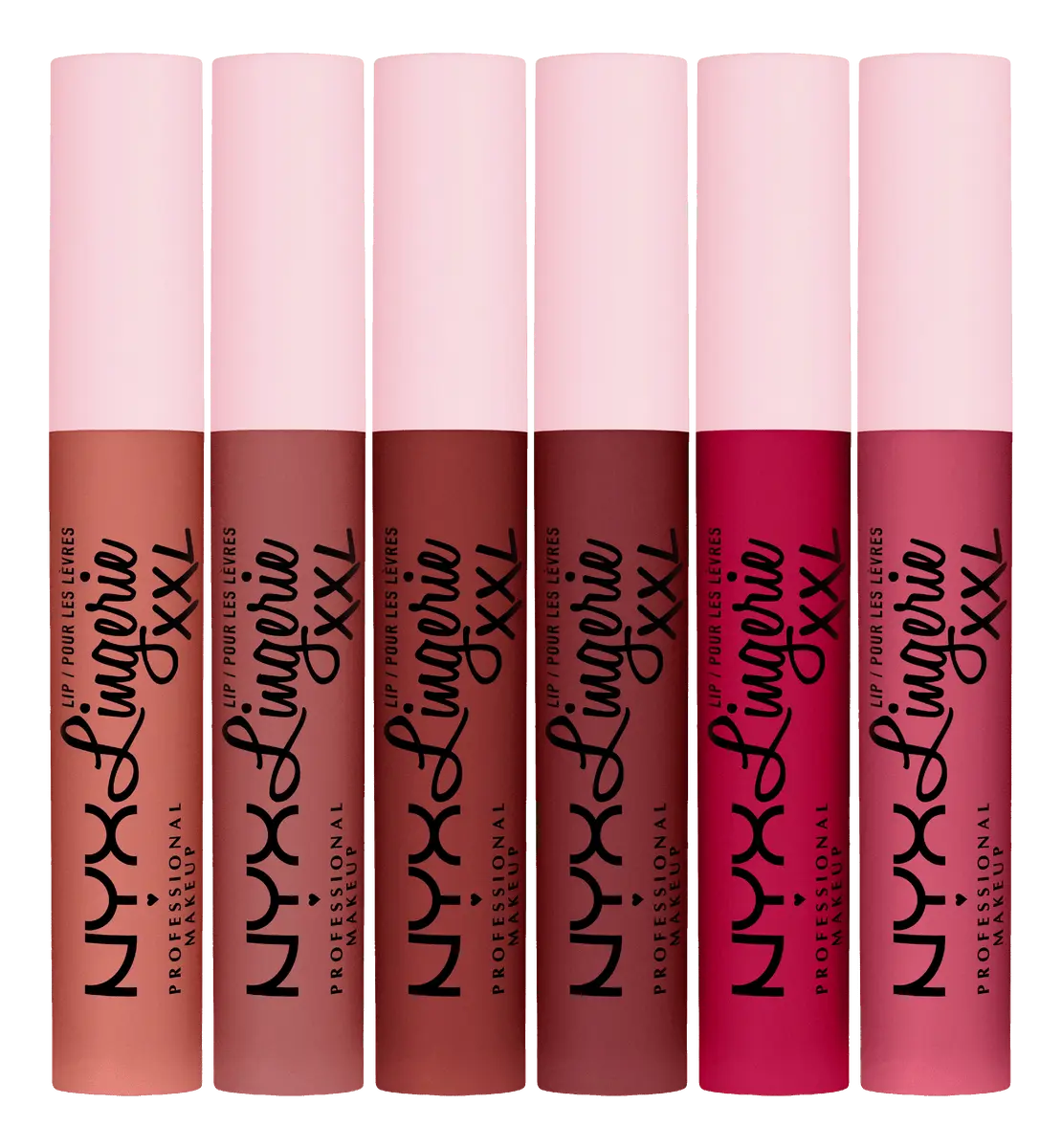 NYX Lip Lingerie XXL Matte Liquid Lipstick - Flere farger