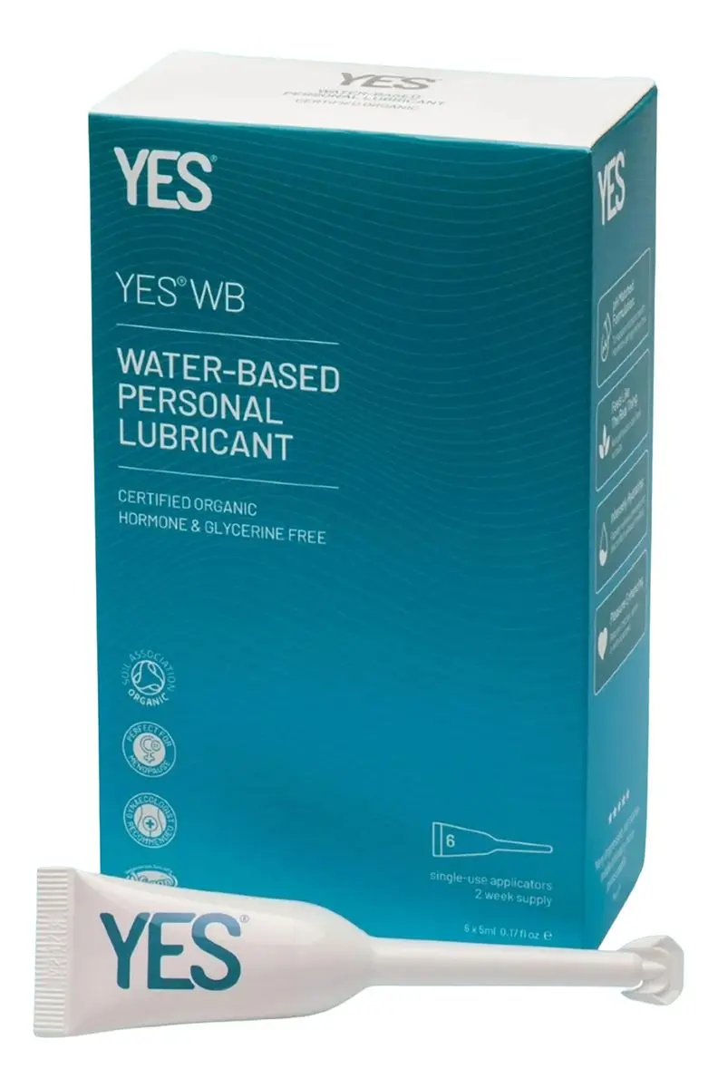YES WB Øko Vannbasert Glidekrem Applikator 5 ml – 6 stk.