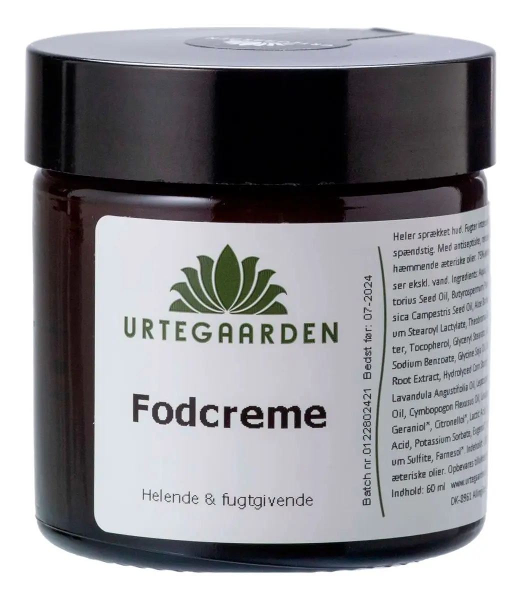 Urtegaarden Fotkrem - 50 ml