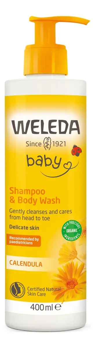 Calendula Shampoo & Body Wash 400 ml