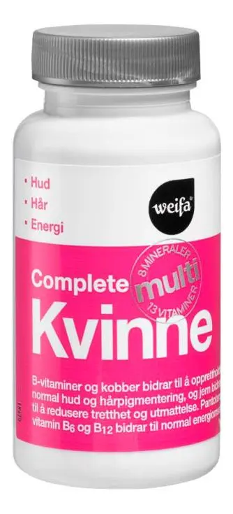 Complete Multi kvinne tab - 60 stk.