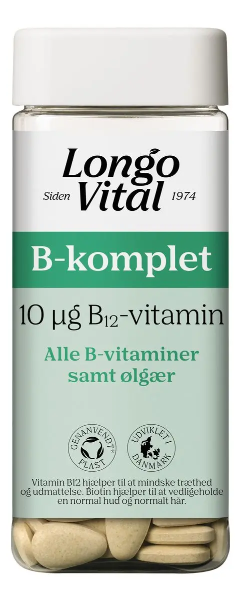 LongoVital B-komplet - 180 tabl.