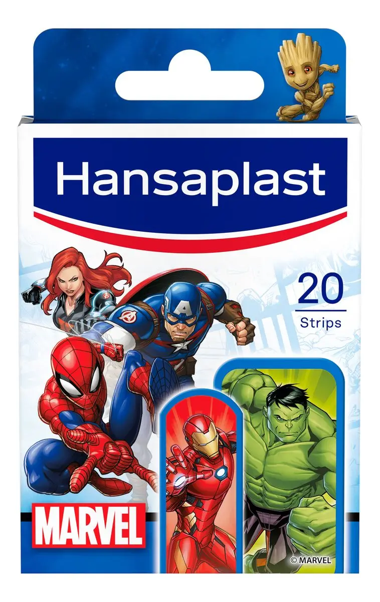 Hansaplast Marvel Kids plaster - 20 stk.
