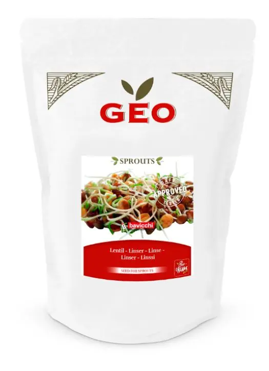 Geo Bavicchi Linsefrø Ø - 600 g.