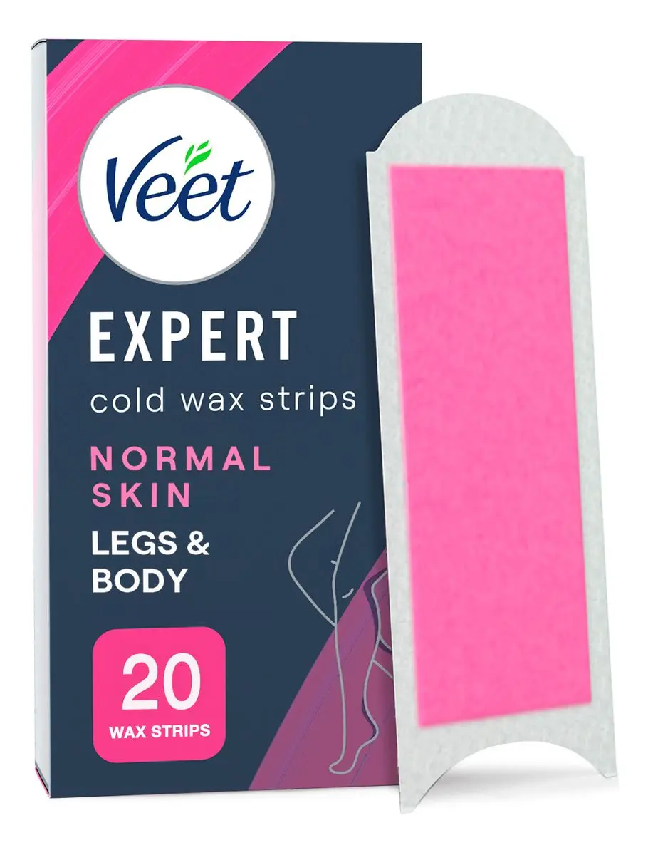 Veet Waxstrips - Normal Hud - 20 stk