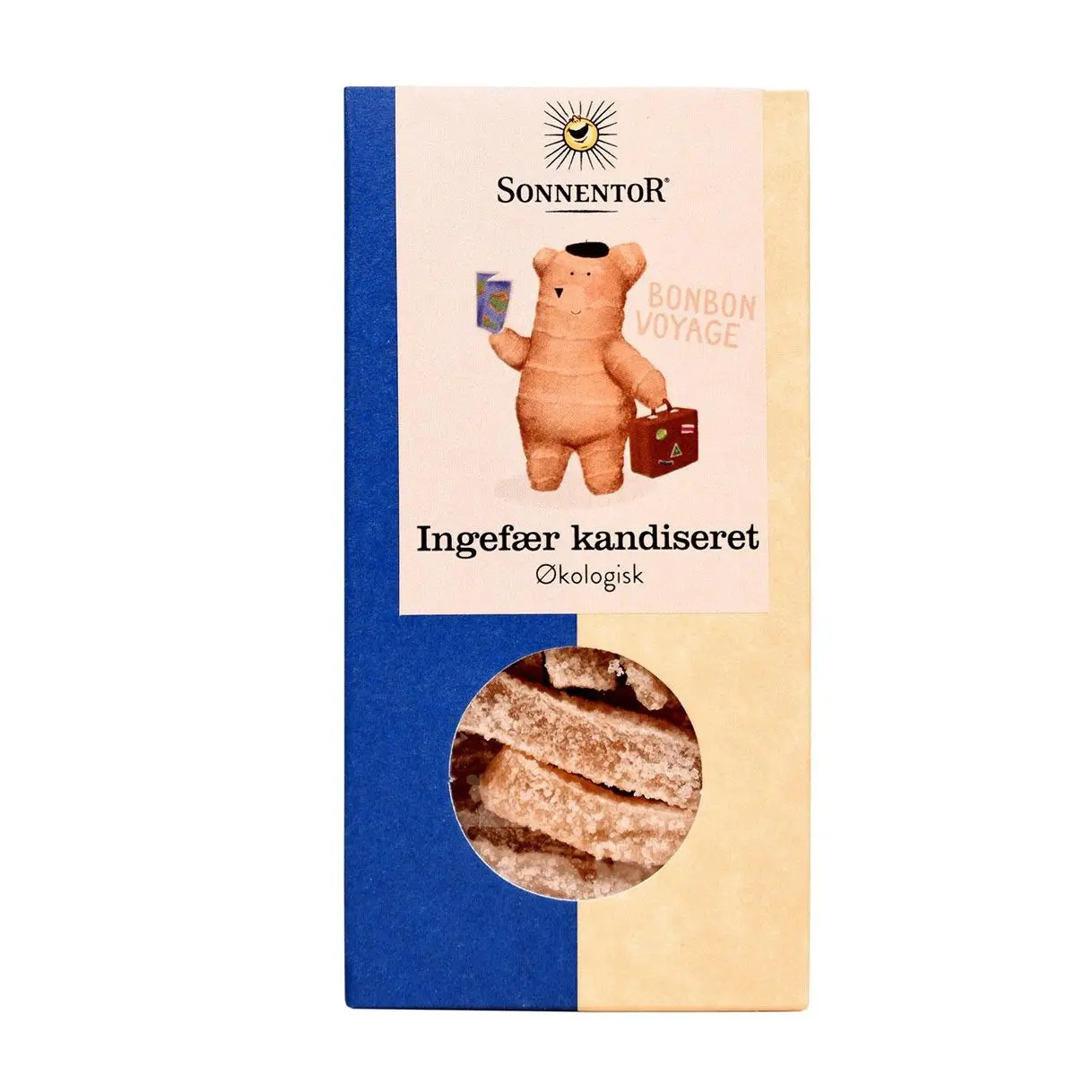 Sonnentor Ingefær kandisert Ø - 75 g