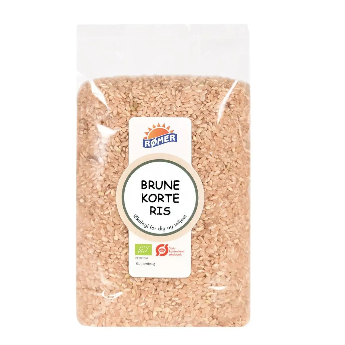 Rømer Ris korte brune Ø - 1 kg