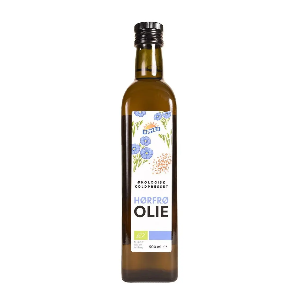 Rømer Linfrøolje Kaldpresset Økologisk - 500 ml