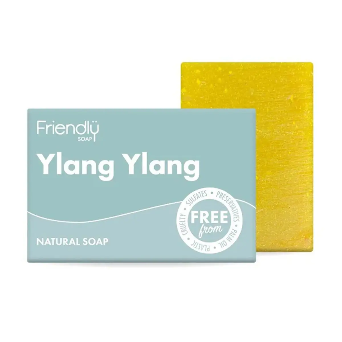 Friendly Såpestykke med Ylang Ylang - 1 stk.