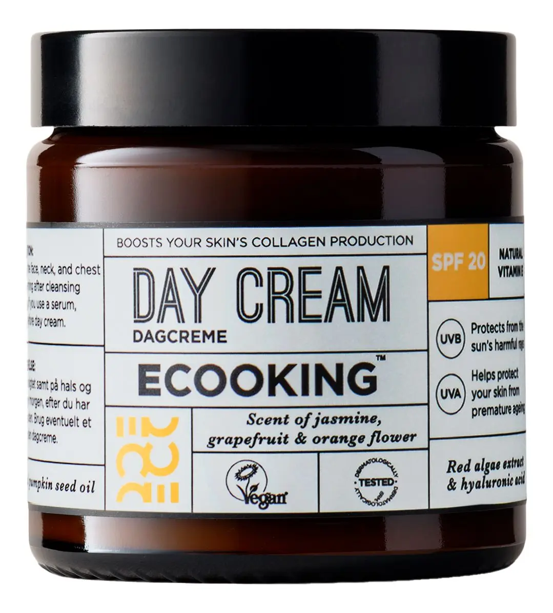 ECOOKING Dagcreme SPF20 - 100 ml.
