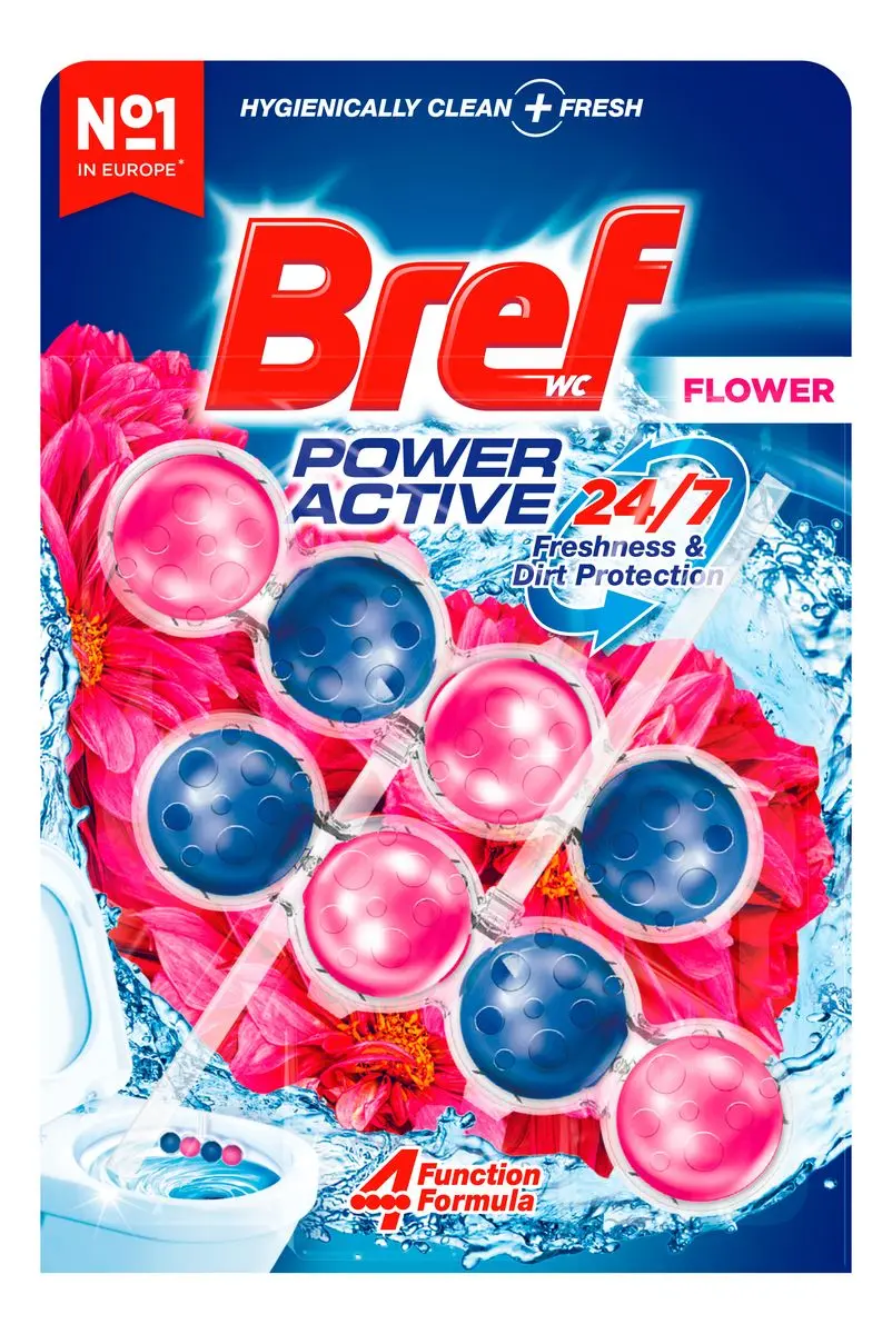 Bref Power Active Fresh Flowers DUO - 2 stk.