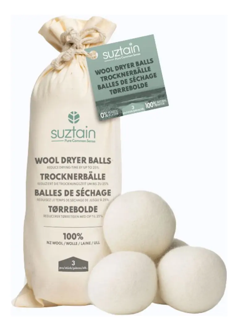 Suztain New Zealand Wool Drying Balls- 3 stk.