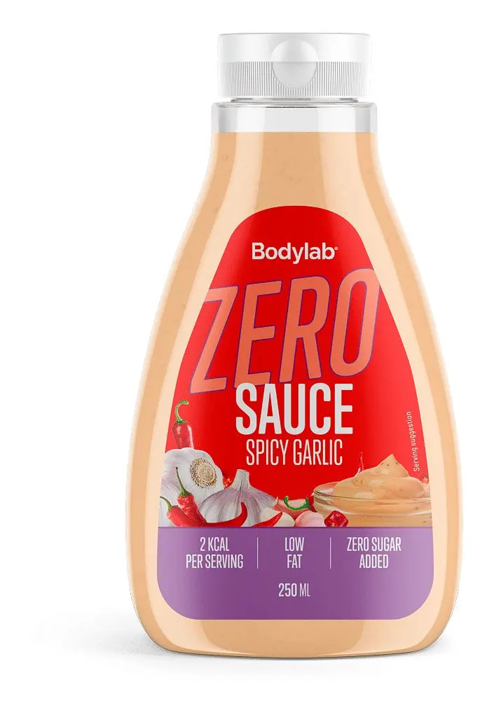 Bodylab Zero Sauce Spicy Garlic - 250 ml.