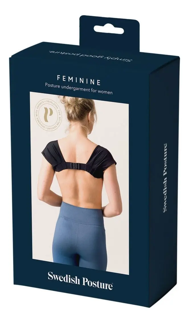 Swedish Posture Shoulder Support Bolero Feminine - Flere størrelser