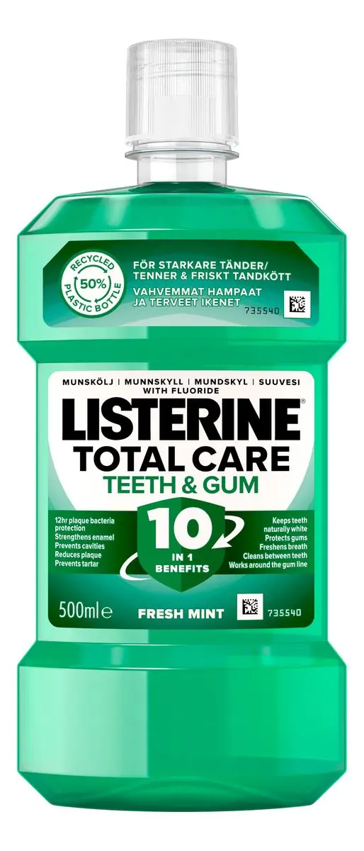 Listerine Flouride - 500ml