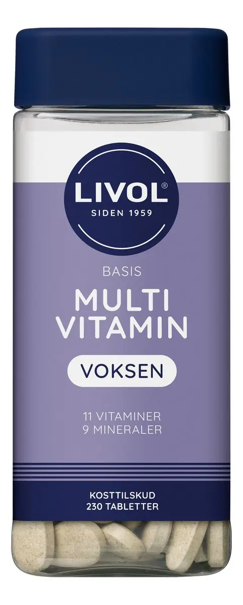 Livol Multivitamin Basis - 230 tabl.