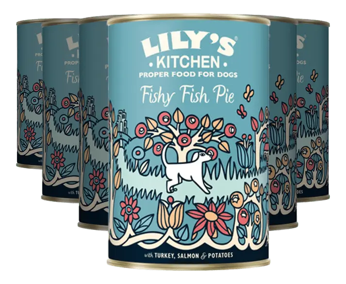 Lily´s Kitchen Våtfor - Fishy Fish Pie - 6x400 g.