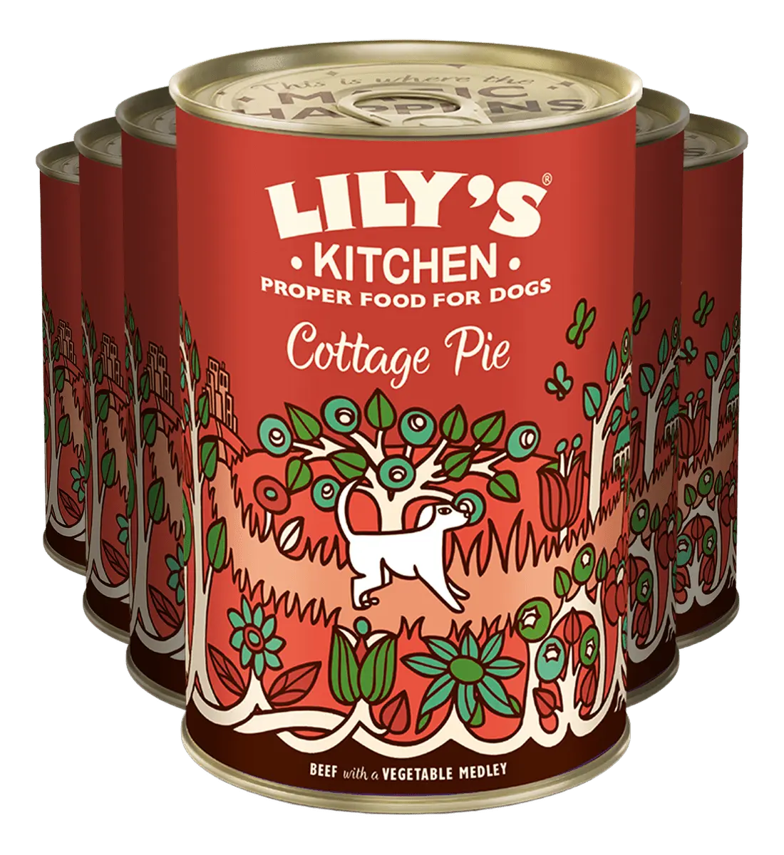 Lily´s Kitchen Våtfor - Cottage Pie - 6x400 g.