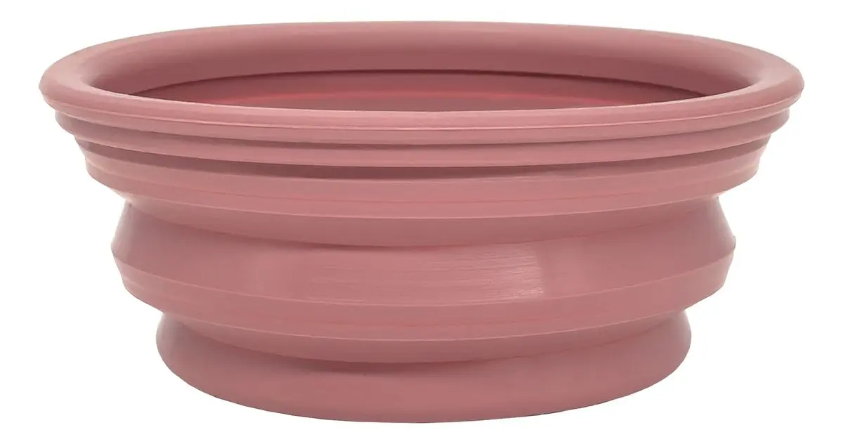Hevea Sammenleggbar Vannskål - Old Rose - 1 stk.