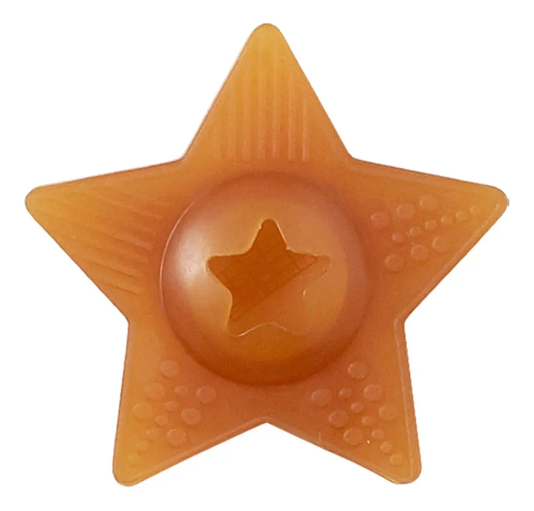 Hevea Star Treat - Natur - 1 stk.
