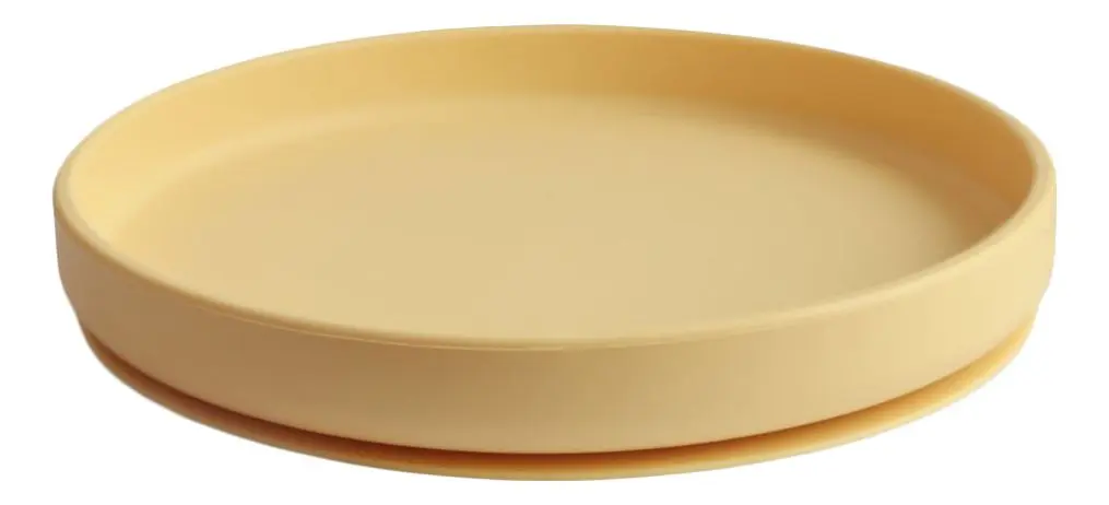 Mushie Silikone Tallerken Daffodil - 1 stk.