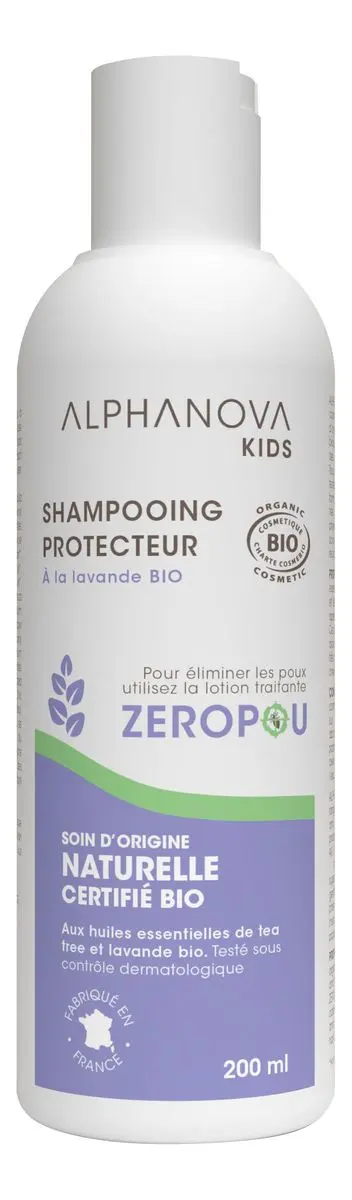 Alphanova Zeropou Shampoo - Null lus - 200ml