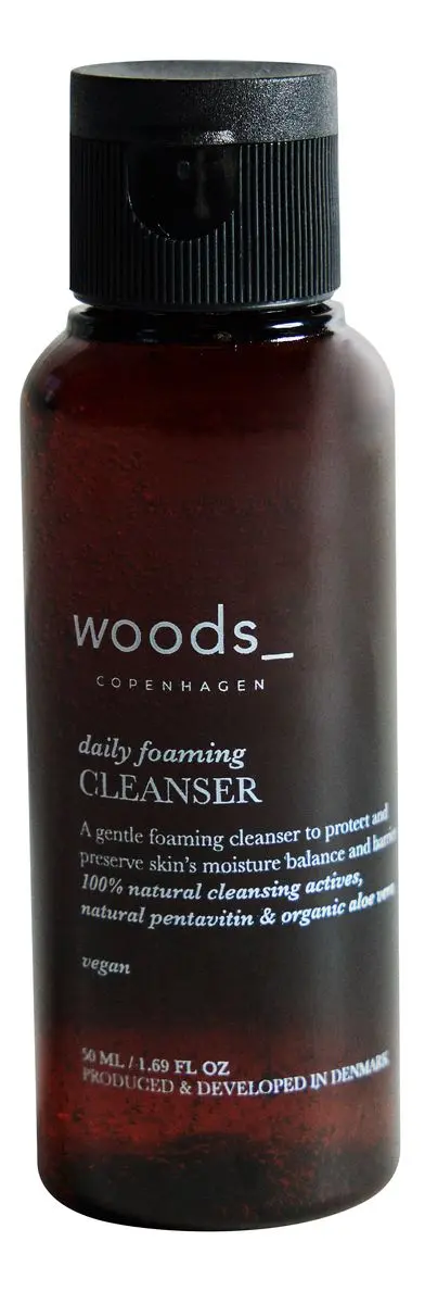 woods_ copenhagen Daily Foaming Cleanser - Travel Size - 50 ml.