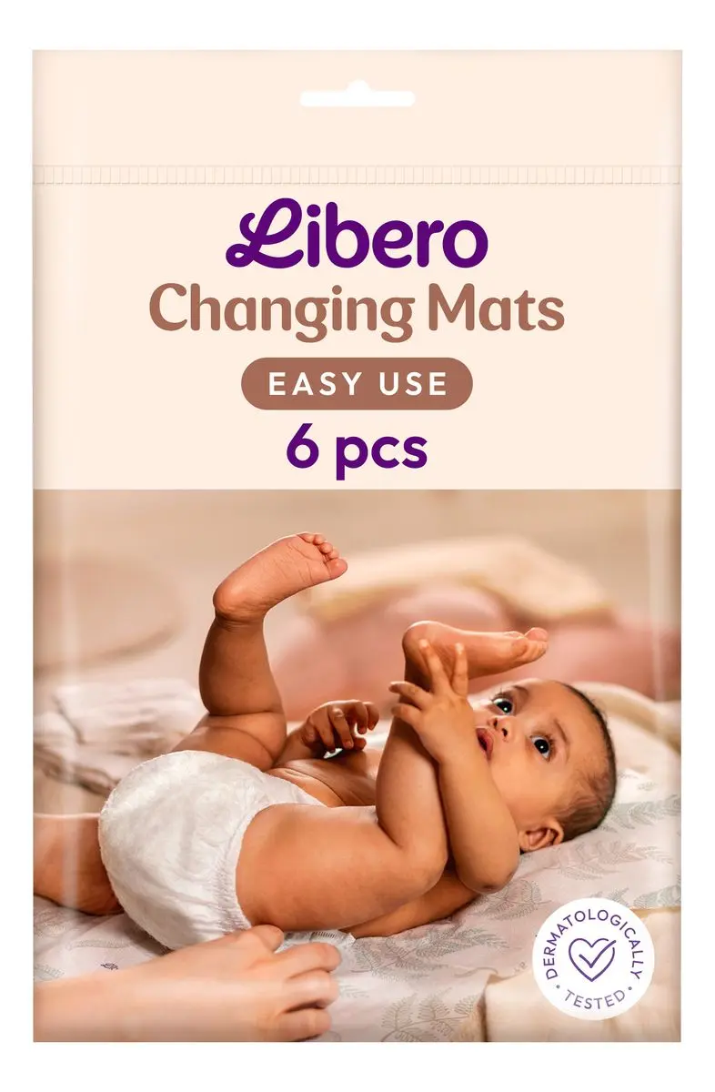 Libero Skifteunderlag - 6 stk.