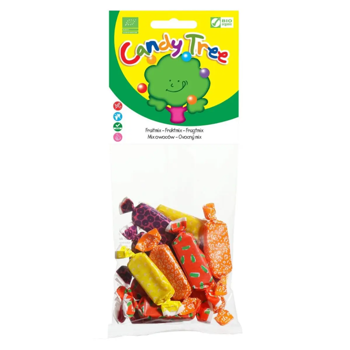 Candy Tree Karamell Frukt Miks Ø - 75 g.