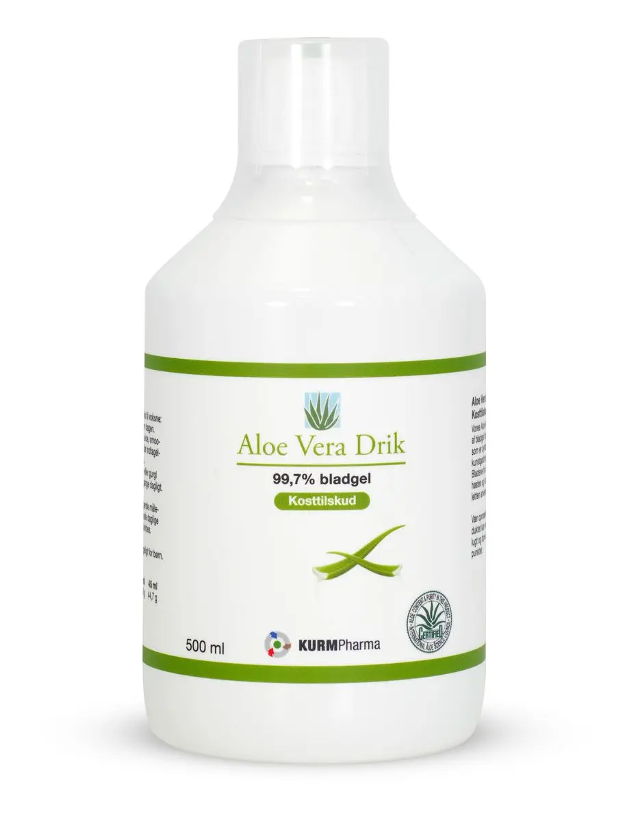 Kurm Aloe Vera Drikke Nøytral - 500 ml.