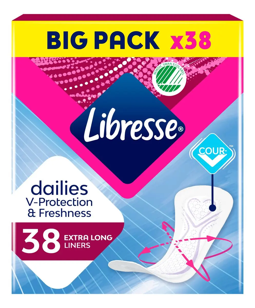 Libresse Extra Long Big Pack - 38 stk.