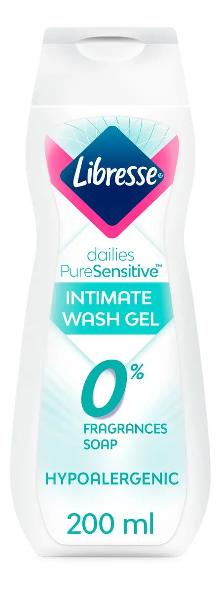 Libresse Wash Gel Pure Sensitive - 200 ml.