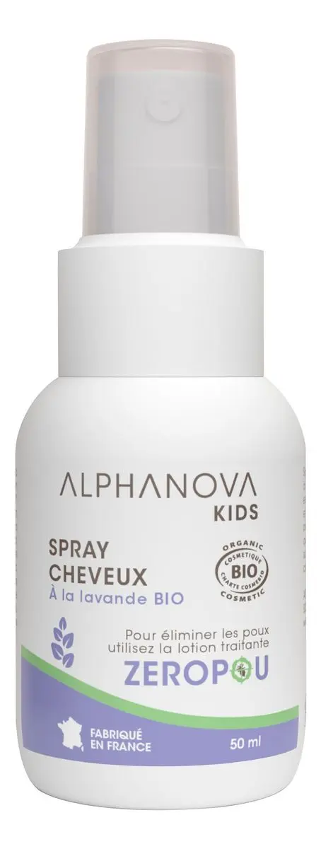 Alphanova Kids Zeropou - Spray mot lus - 50ml