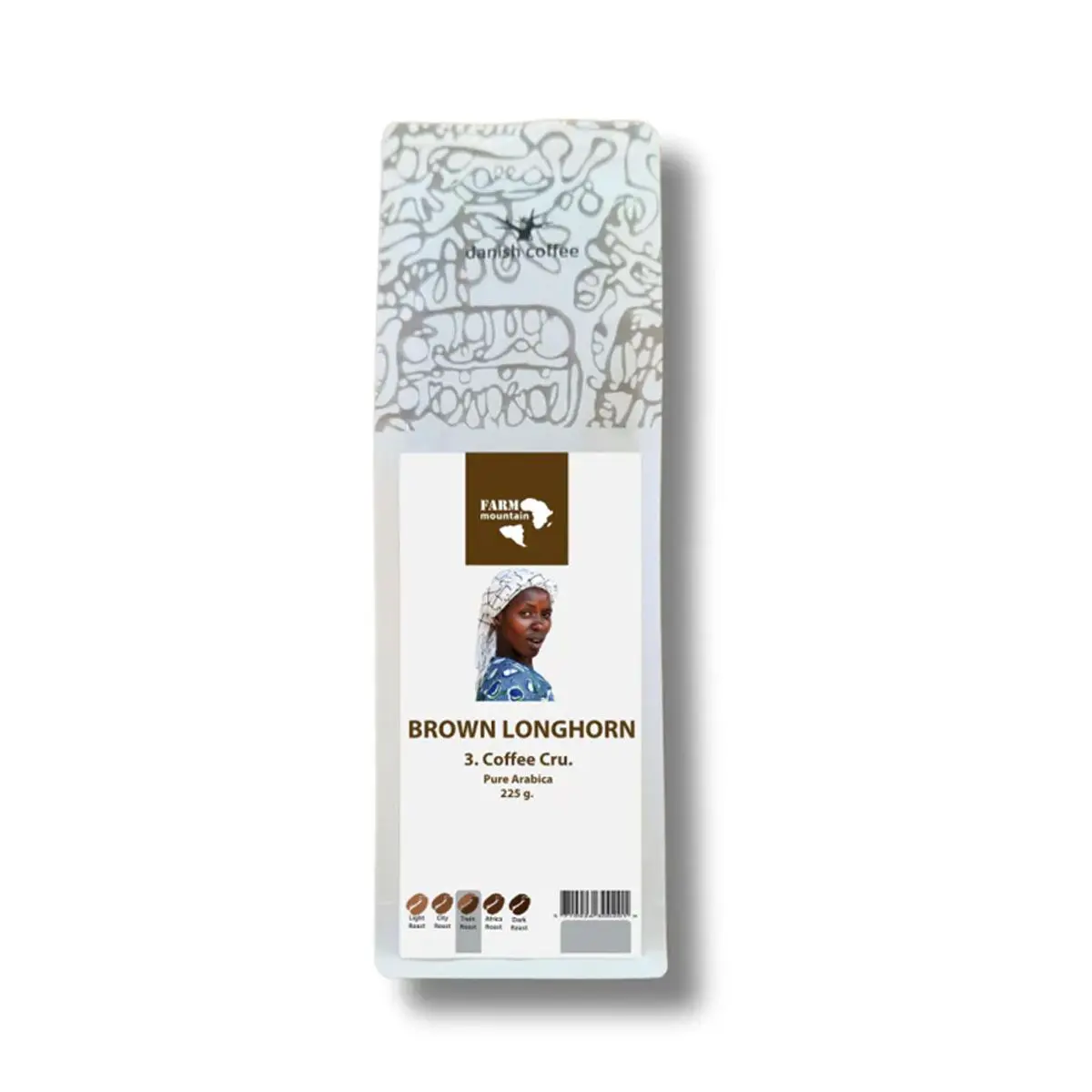 Farm Mountain Brown Longhorn - 225 g