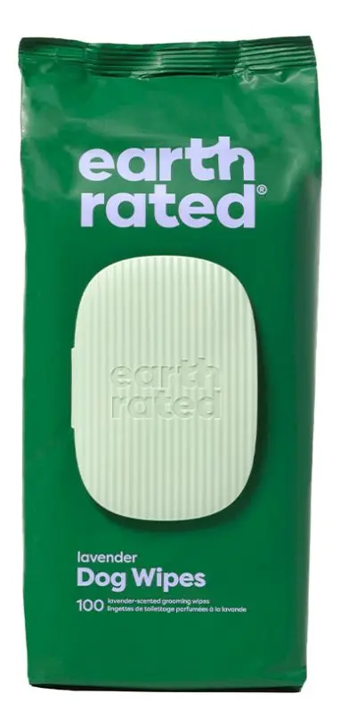 Earth Rated wipes m. lavendel duft - 100 stk.