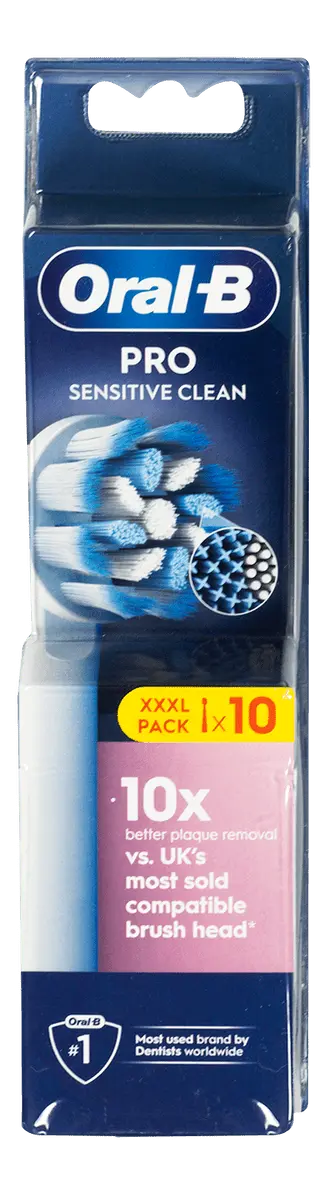 Oral-B Sensitive Clean Børstehoder - 10 stk.