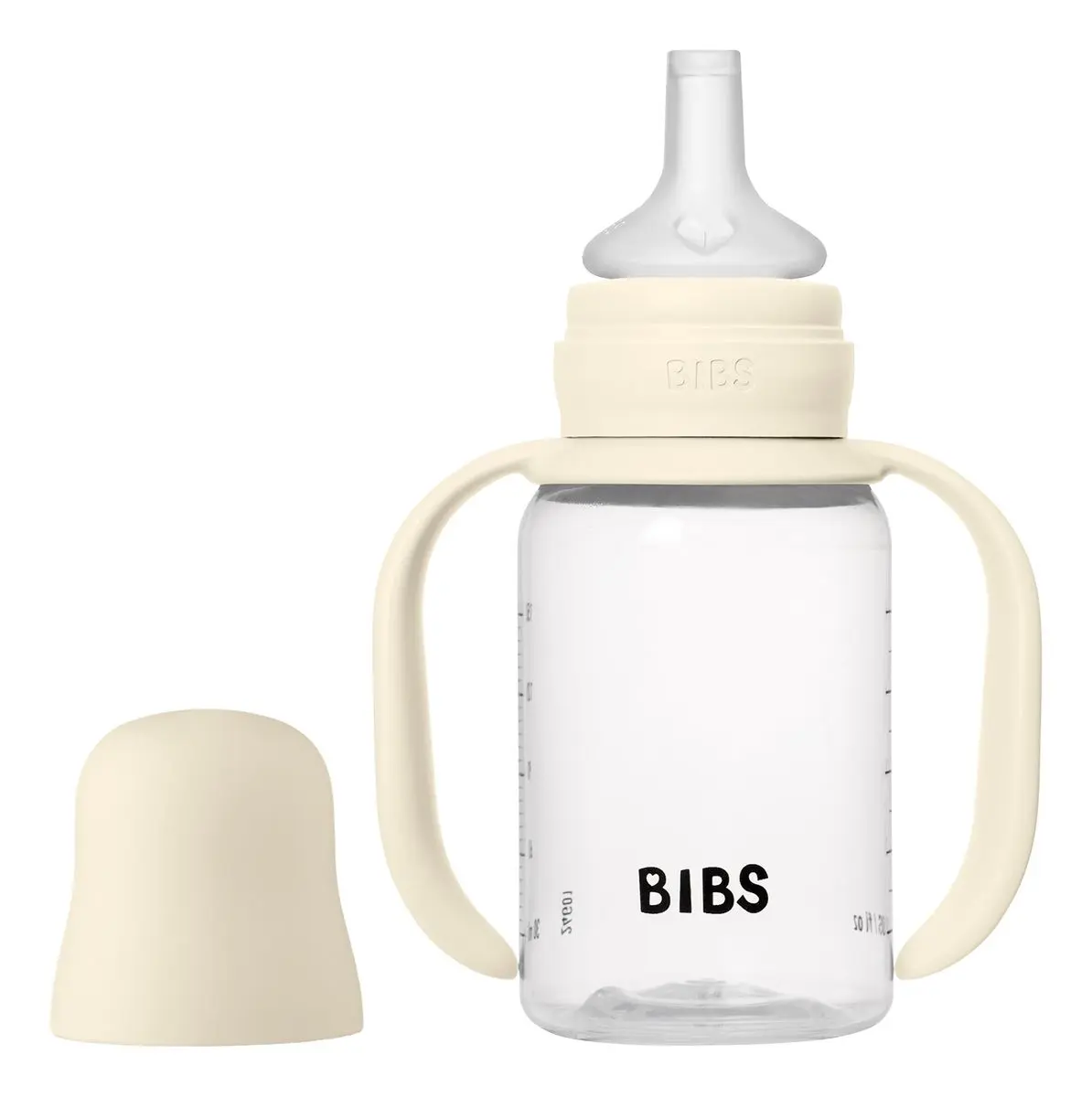 Tåteflaske med drikketut - Ivory 150 ml