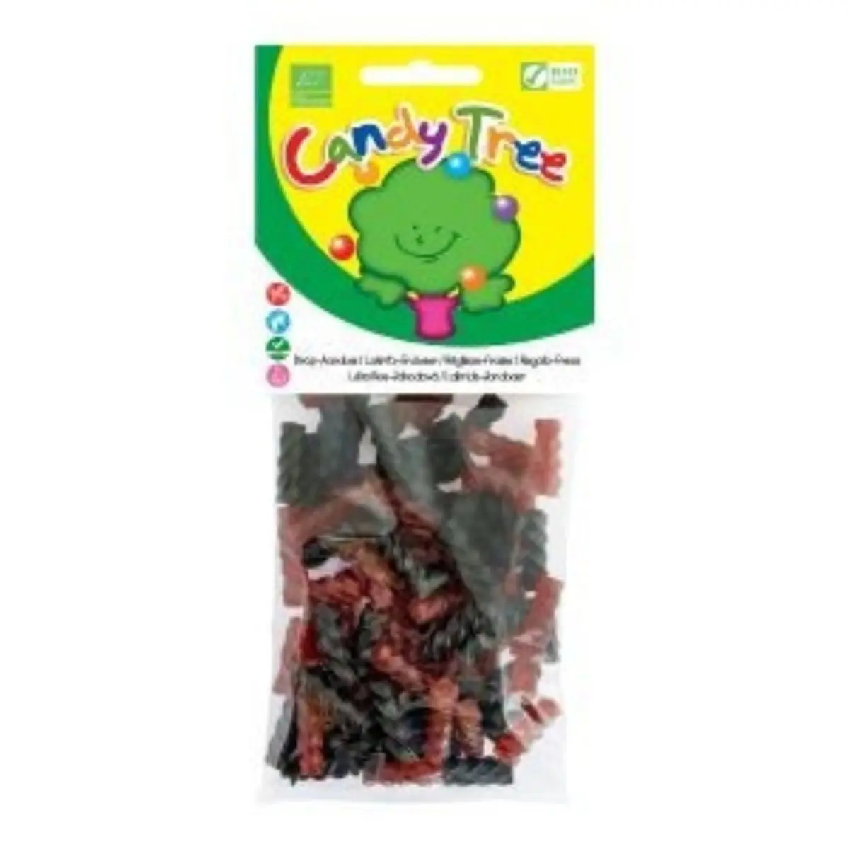Candy Tree Lakris / Jordbær Mix Ø - 75 g.