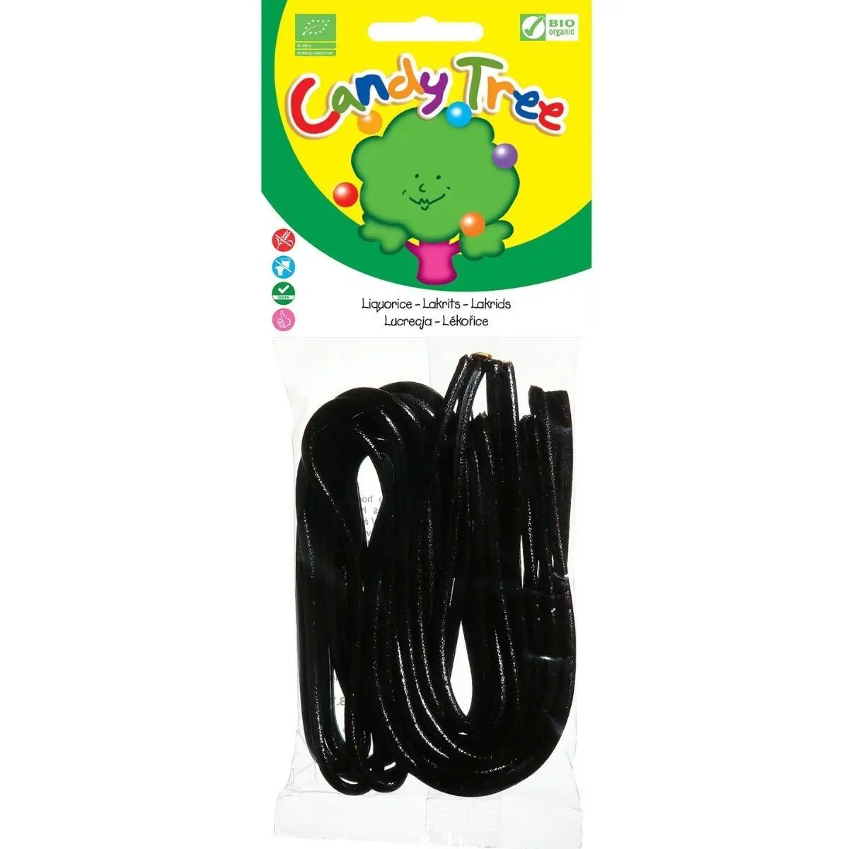 Candy Tree Snørebånd Søt Lakris Ø - 75 g.