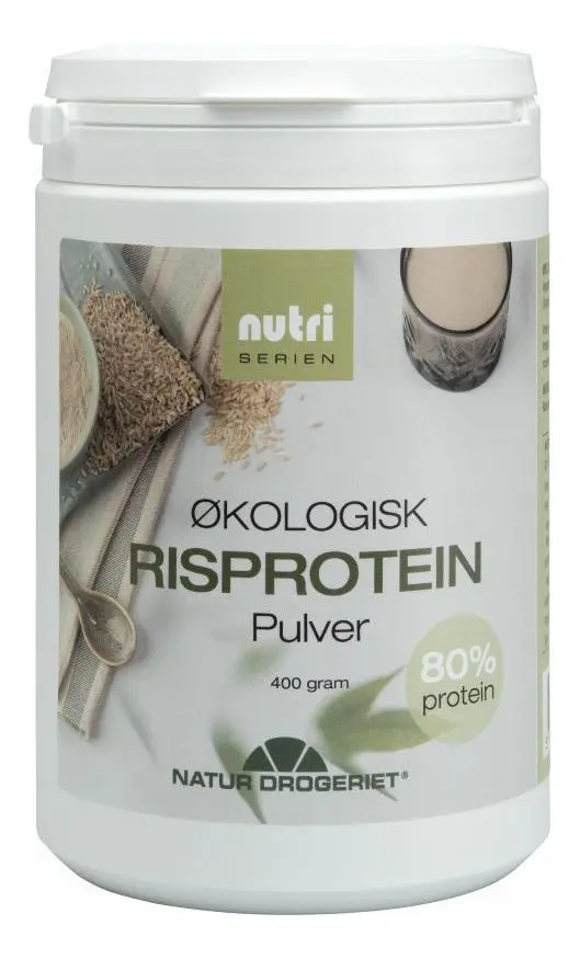 Natur-Drogeriet Økologisk Risprotein 80% - 400 g.