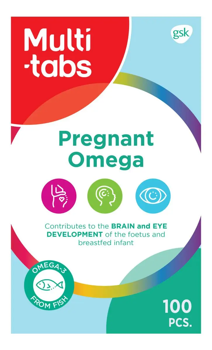 Multi-Tabs Pregnant Omega - 100 kaps.