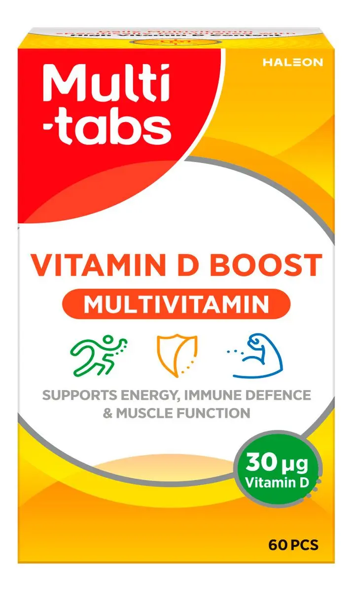 Multi-Tabs Vitamin D Boost Multivitamin - 60 tabl.