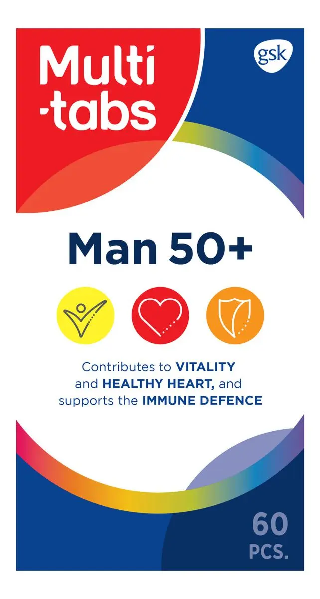Multi-Tabs Man 50+ - 60 tabl.